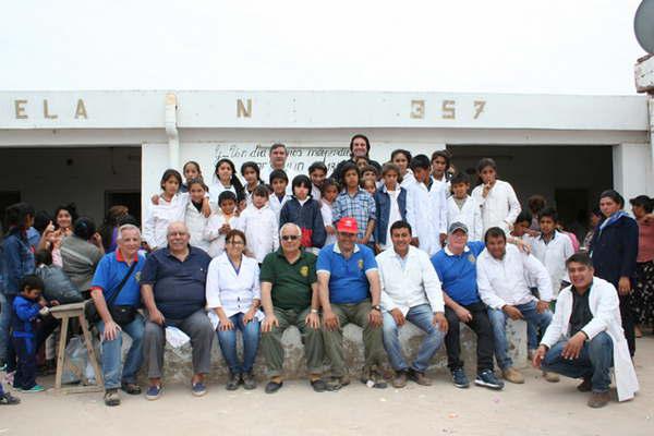 Rotary Tapiales visitaraacute la Escuela Ndeg 357 del paraje La Manga Alberdi