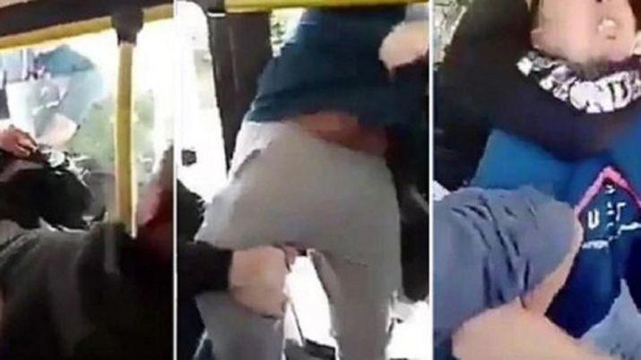 Mostroacute sus genitales a dos nenas en un colectivo y quiso escapar por la ventanilla