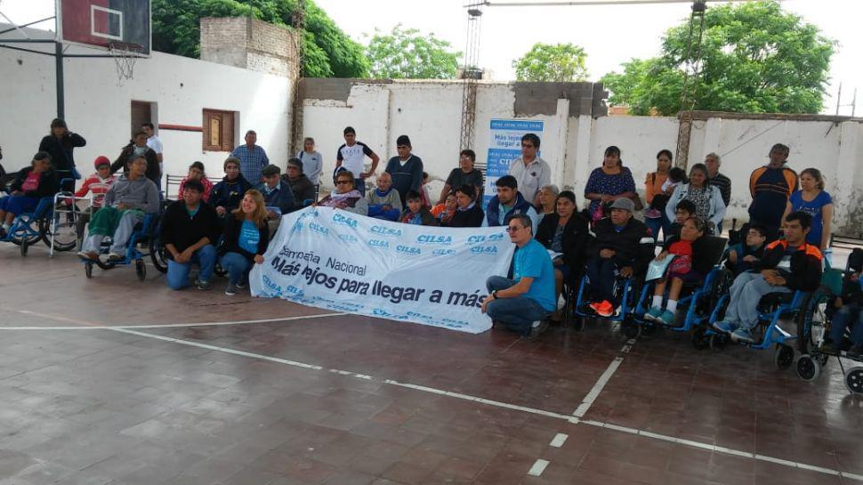 ONG donoacute sillas de ruedas y elementos ortopeacutedicos en Loreto
