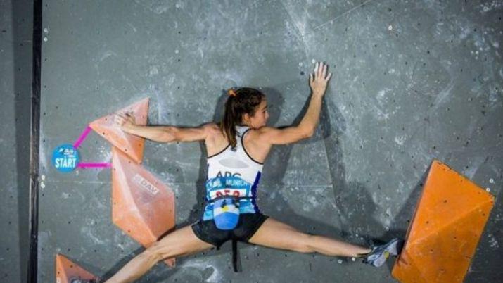 VIDEO Argentina logroacute un nuevo reacutecord en escalada deportiva