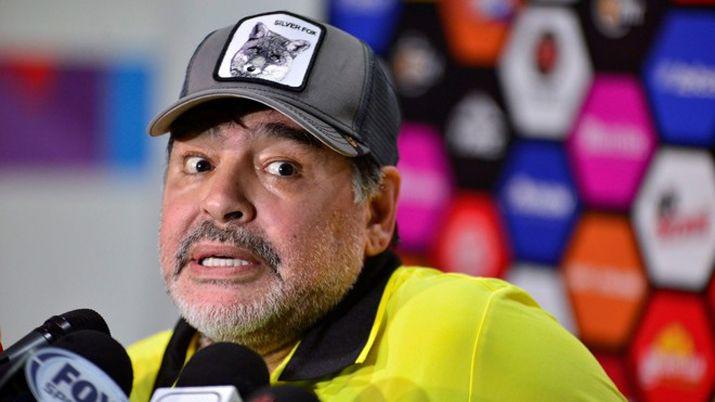 Maradona- Con esta manga de traidores no vuelvo a la Seleccioacuten