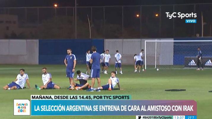 La Seleccioacuten ya tiene equipo para enfrentar a Irak