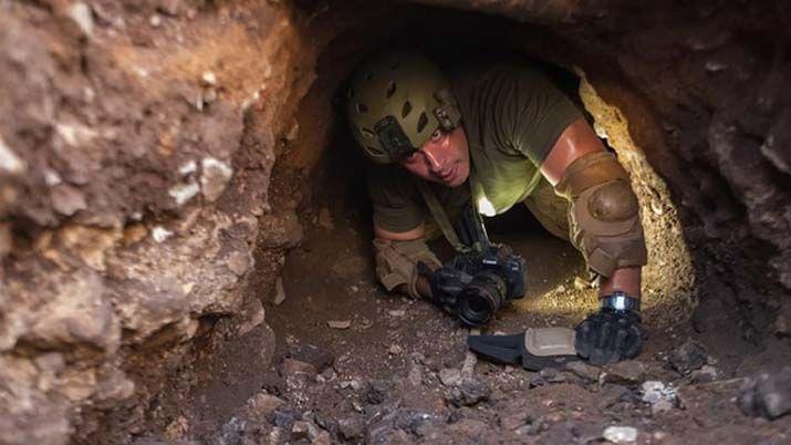 Descubren un narcot�nel entre México y EEUU