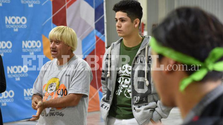 Omar Coo Antonio en su presentación