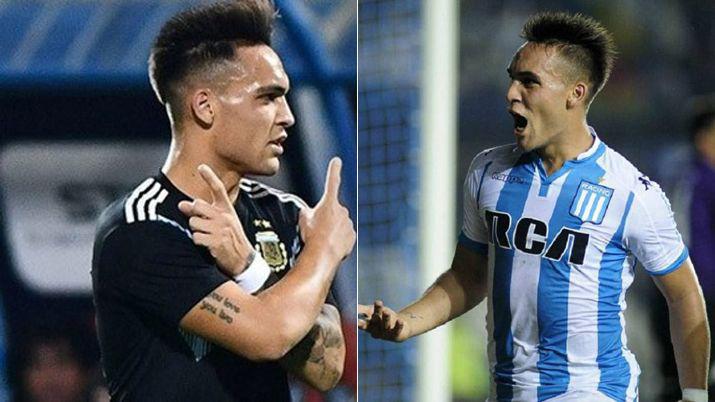 VIDEO El primer gol de Martiacutenez en la seleccioacuten igual a su primero en Racing