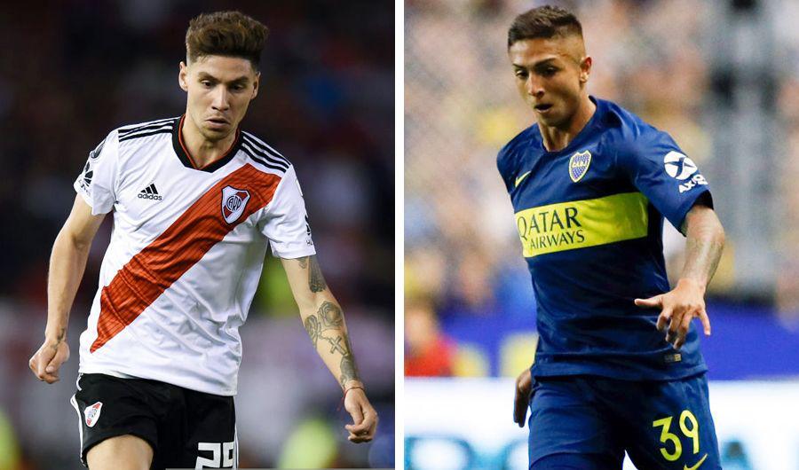 Gonzalo Montiel y Agustiacuten Almendra en la mira del Barcelona