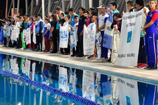 Con gran eacutexito se desarrolloacute el torneo nacional de natacioacuten de personas con discapacidad