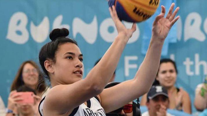 Sofiacutea Acevedo logroacute la medalla de bronce en lanzamiento de triples