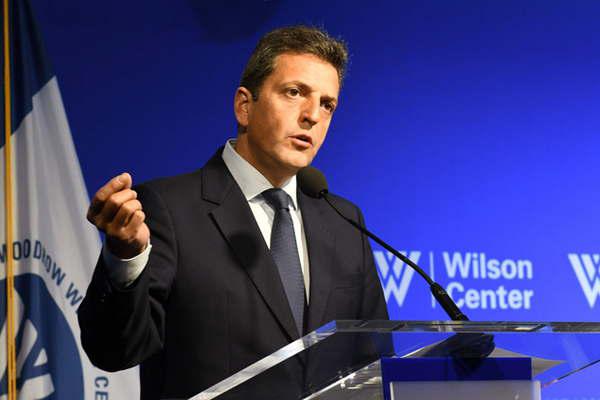 Massa- El proacuteximo gobierno va a tener que discutir el acuerdo con el FMI nuevamente