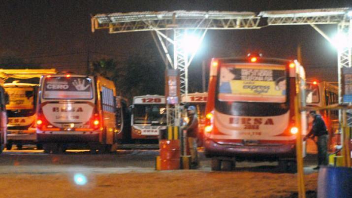 Por el tiempo los colectivos dejaron de funcionar una hora