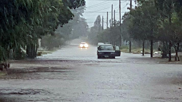 Entre jueves y viernes cayeron 130 miliacutemetros en la zona de Friacuteas
