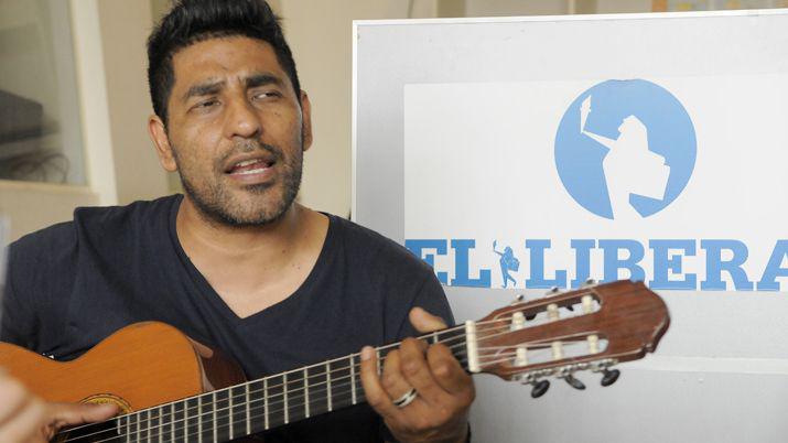 Demi Carabajal una visita de lujo en EL LIBERAL