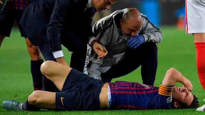 VIDEO  La raacutefaga de Messi- Una asistencia un gol y afuera por lesioacuten