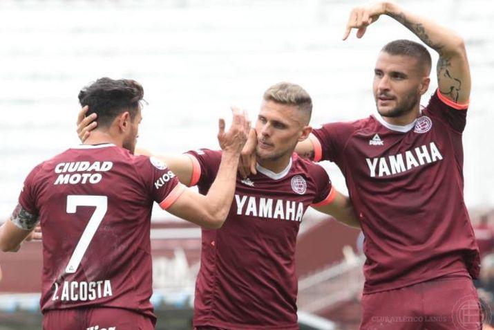 VIDEO  Lanuacutes goleoacute a Patronato por 3 a 1
