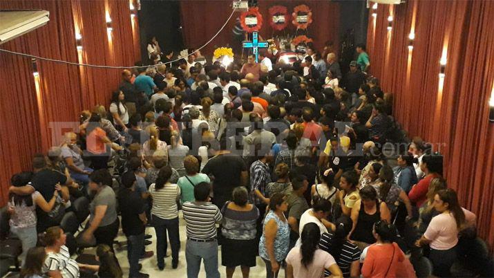 Desgarradoras imaacutegenes- Quimiliacute llora la partida de Franco Chaacutevez