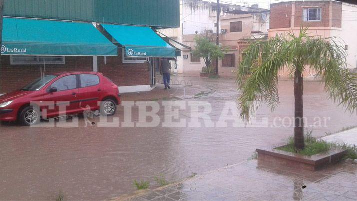 La lluvia no da tregua en el sudeste provincial