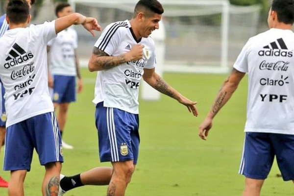 La Albiceleste en el interior