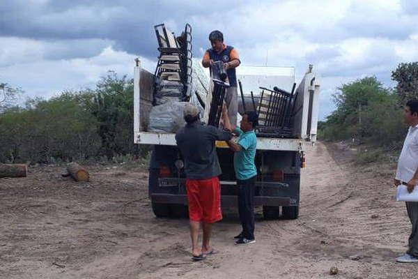 Varias familias de El Deaacuten Tipiro  y San Antonio recibieron asistencia