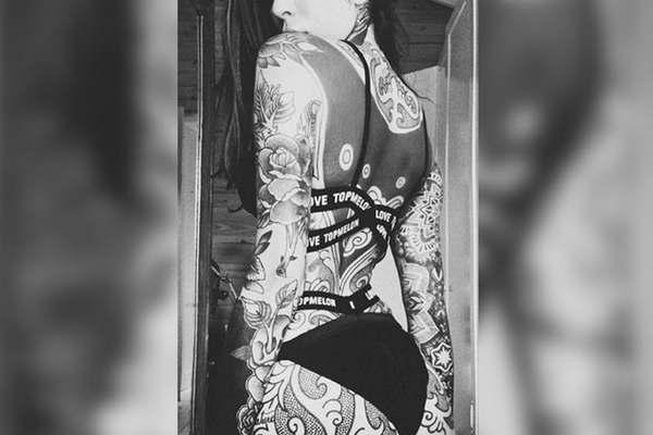 Candelaria Tinelli rompioacute el reacutecord de likes con una foto