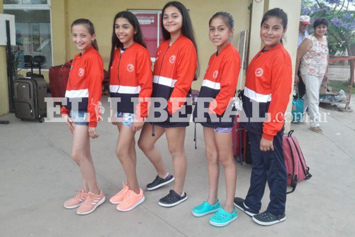 Las niñas dorenses buscan dejar en alto a Santiago del Estero en el torneo Evita 2018