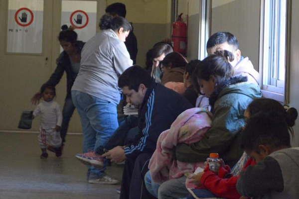 Por el mal tiempo hubo un incremento de asistencias meacutedicas por afecciones respiratorias