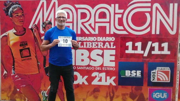 El padre Jorge Ramiacuterez ya se inscribioacute para correr el Maratoacuten de EL LIBERAL
