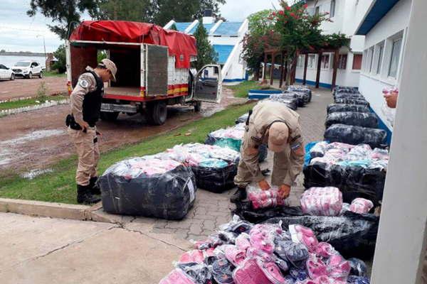 Incautan cargamento de mercaderiacutea ilegal valuado en casi 3 millones