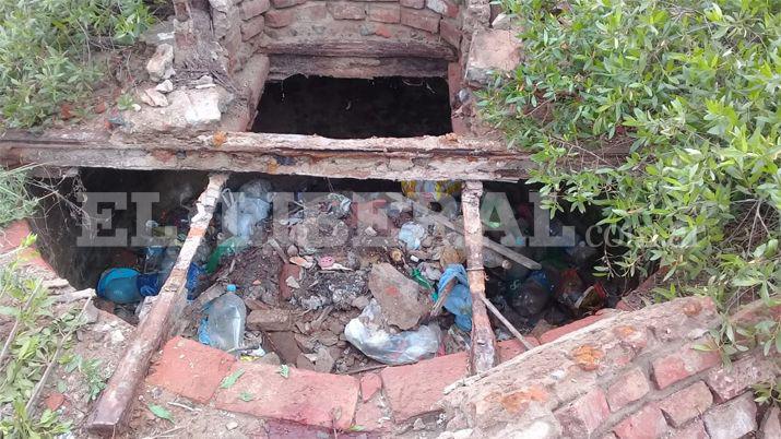 El aljibe se derrumbó y golpeó a la pequeña Las graves heridas provocaron su deceso horas después