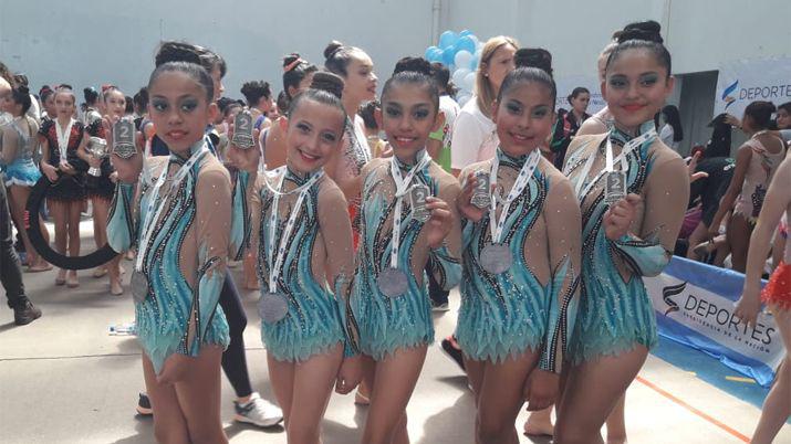 Cinco nintildeas dorenses en el podio de los Juegos Evita 2018