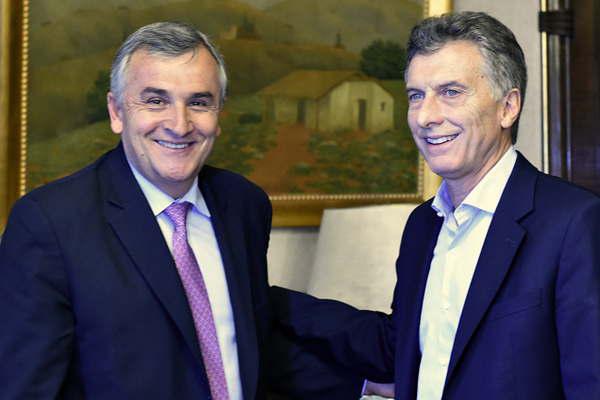 Para Gerardo Morales el candidato de cara al 2019 es Mauricio Macri