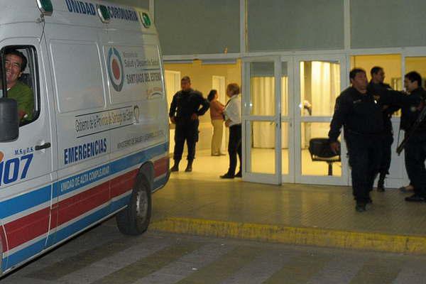 El joven fue trasladado al Regional