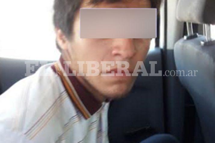 El sospechoso fue apresado por el Departamento de Seguridad Ciudadana N° 2 de la Zona Centro