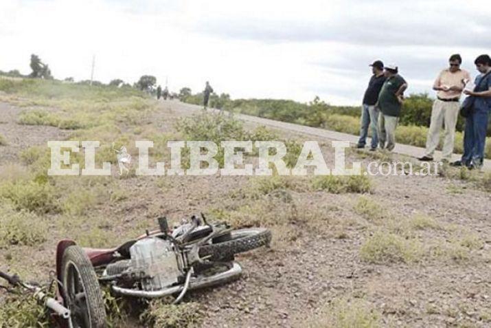 El accidente de trnsito se registró en un camino vecinal cercano a la Ruta Provincial 92