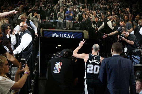 Los Spurs retiraraacuten la camiseta Ndeg 20 de Manu