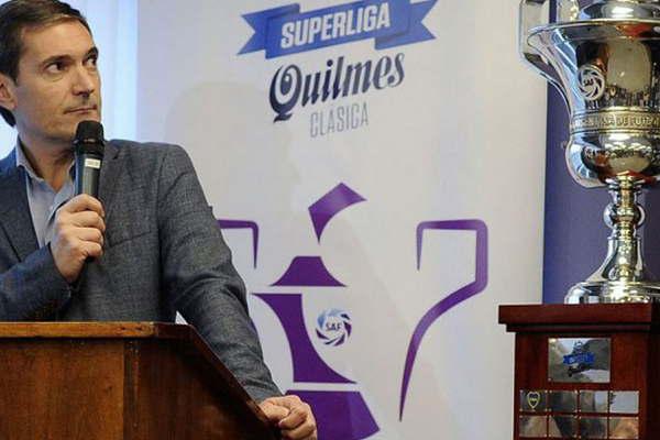 La Superliga no pretende cambiar su programa por la definicioacuten de la Copa 