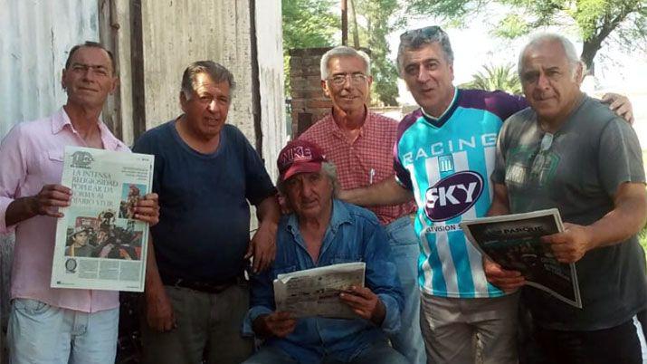 De Izquierda a derecha- Jorge Llorente Miky Ricardo y Agustín