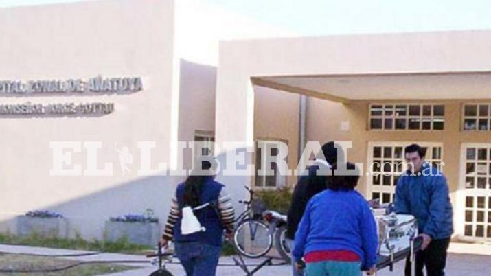 El lesionado fue derivado por los bomberos al Hospital Zonal de Añatuya