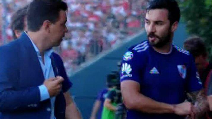 VIDEO Scocco salioacute lesionado ante Estudiantes