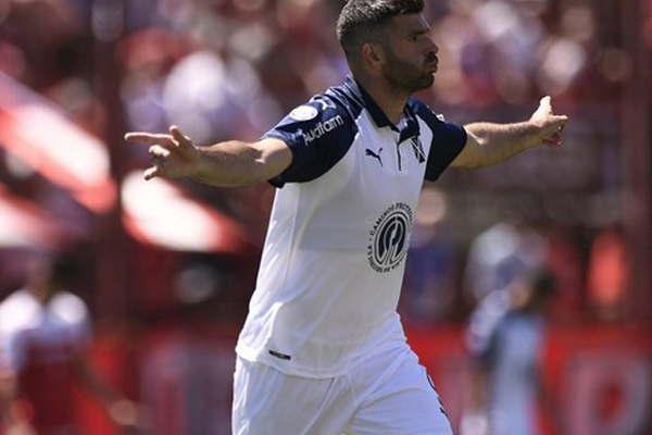 Gigliotti presente en la victoria de Independiente 