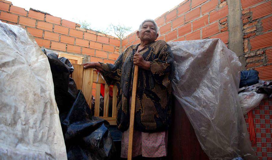 Feroz granizada de 29 minutos provocoacute destrozos en Loreto