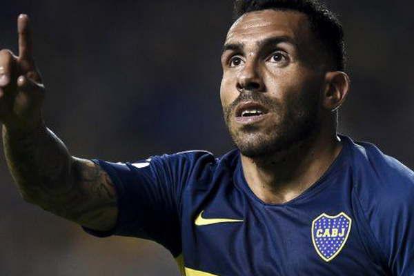 Carlos Teacutevez delantero de Boca Juniors 