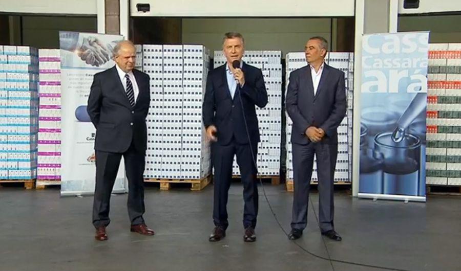 VIDEO Macri presentoacute el nuevo convenio para medicamentos del PAMI