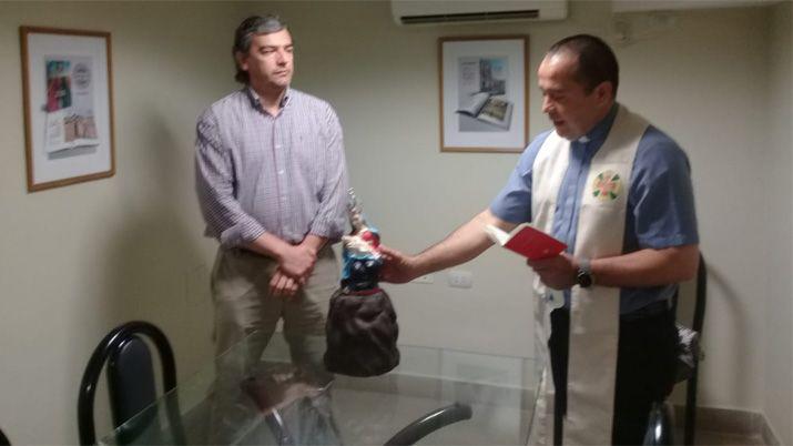 EL LIBERAL recibioacute una imagen de Nuestra Sentildeora de Sumampa