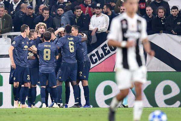 Manchester Utd se lo dio vuelta a la Juve