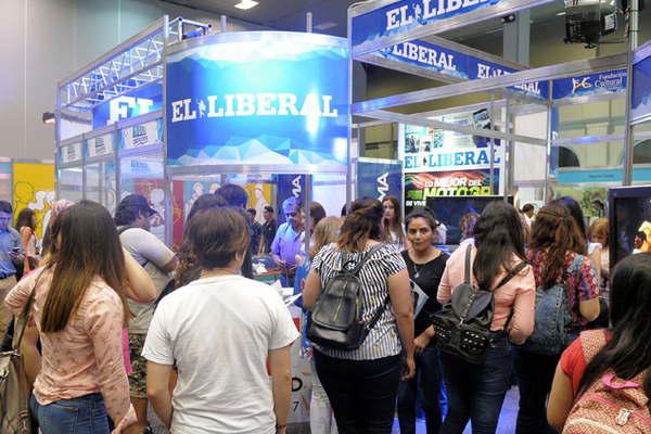 EL LIBERAL uno de los stands maacutes visitados en la exposicioacuten