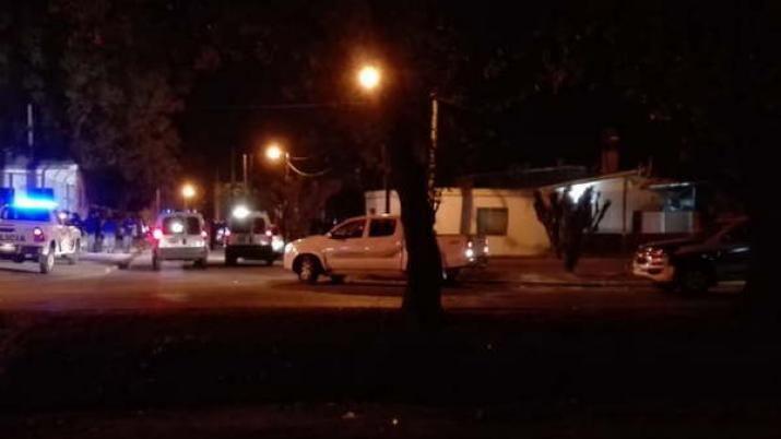 El caso motivó un importante operativo policial