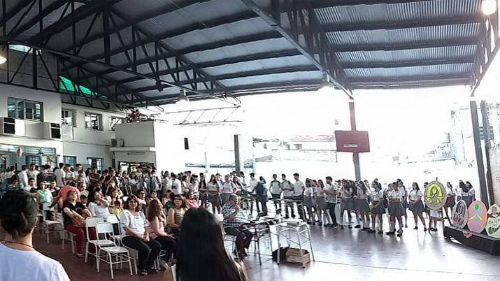 Muestra pedagógica del Área de Comunicación Arte y Diseño del Nivel Secundario del colegio Mater Dei