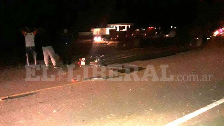 El accidente de trnsito le costó la vida a un joven de 26 años