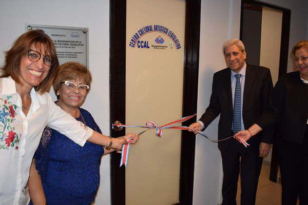 Fue inaugurada ayer la oficina  del Centro Cultural Legislativo 