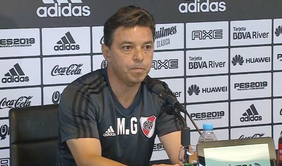 Marcelo Gallardo- Yo y los jugadores nos debemos a los hinchas